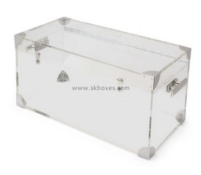 Custom large clear plexiglass case BDC-2270