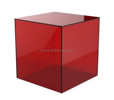 Plexiglass supplier customize acrylic storage box lucite display case BDC-2319