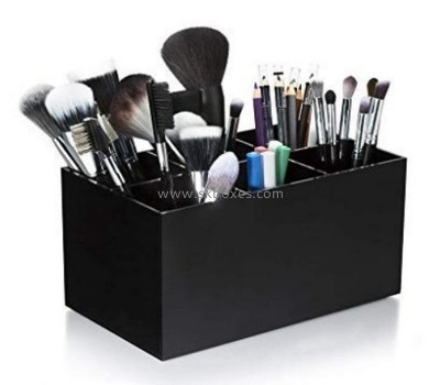 Perspex manufacturer customize acrylic 6 slot makeup brush storage organizer BDC-2331