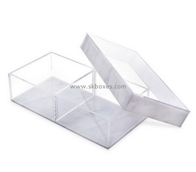 Lucite manufacturer customize acrylic display case with cover BDC-2343