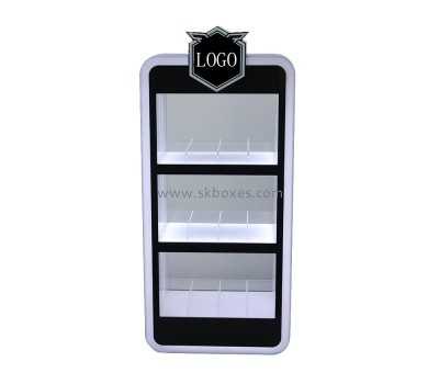 OEM supplier customized acrylic small lighted curio cabinet BLD-023