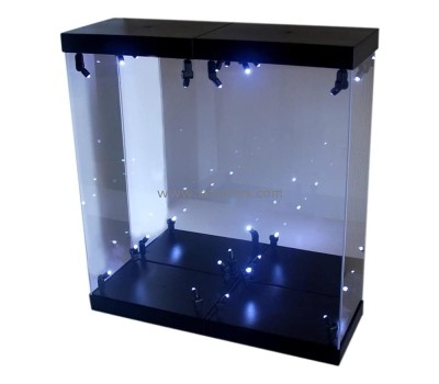 OEM supplier customized acrylic lighted display box plexiglass showcase lights led BLD-027