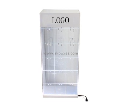 OEM supplier customized plexiglass lighted display cabinet BLD-034