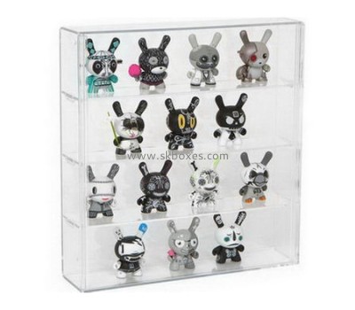 Customized transparent acrylic toy display case BDC-008