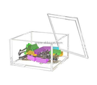 Factory custom acrylic display case with Lid BDC-017