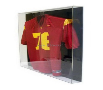 Fashion design clear acrylic jersey display case BDC-011