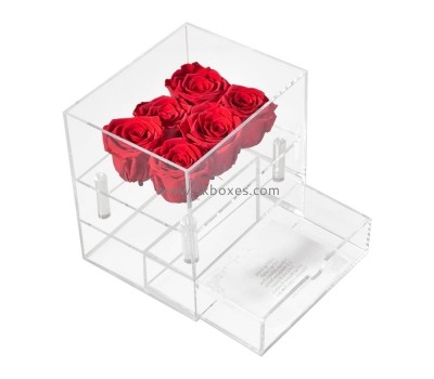 Perspex manufacturers custom acrylic products flower box BDC-670