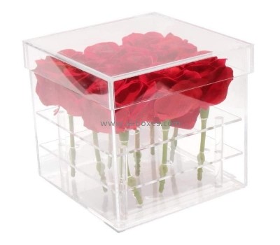 Customize acrylic rose gift box BDC-1423