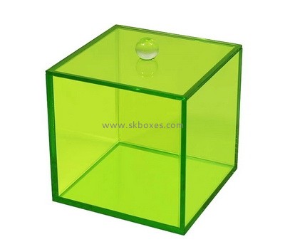 Custom design acrylic plastic cookie box BFD-021