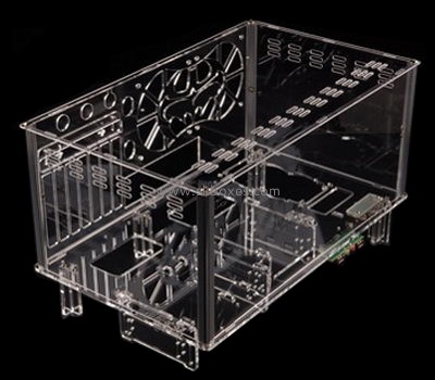 Acrylic supplier custom plexiglass computer case lucite PC case BCC-016