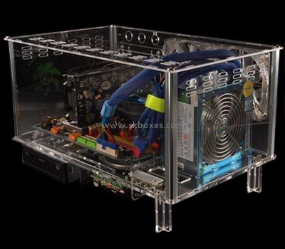 Acrylic manufacturer custom acrylic computer case plexiglass PC case BCC-014