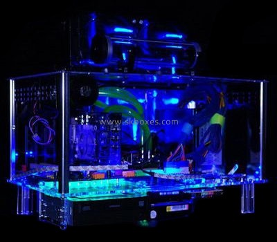 Plexiglass manufacturer custom acrylic PC case lucite computer case BCC-015