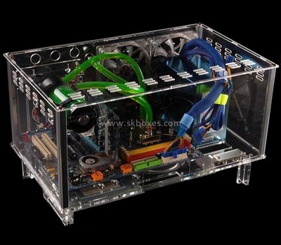 Plexiglass supplier custom acrylic PC box perspex computer box BCC-020