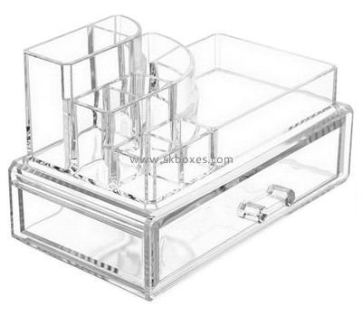 Factory hot selling makeup acrylic organizer with drawer BMB-014