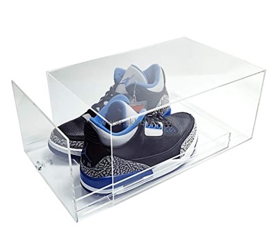 Custom deign acrylic giant shoe box with drawer BSB-010