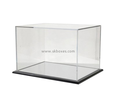 Plexiglass supplier custom acrylic shoe display box lucite shoe show case BSB-019