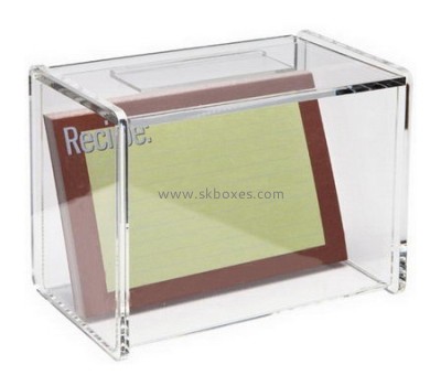 Customized clear acrylic storage box BSC-001