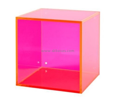 Factory hot selling red acrylic box BSC-010