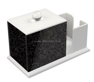 Customized acrylic plastic tissue box BTB-004