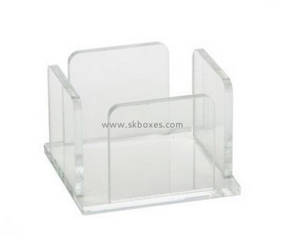 Customized clear acrylic plastic tissue box plastic box  BTB-051