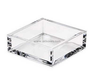 Hot selling clear acrylic tissue box holder BTB-059
