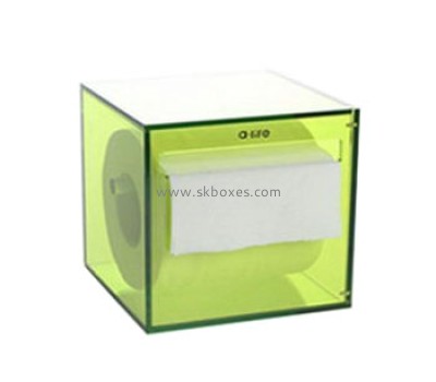 Customized acrylic clear box tissue paper box plexiglass acrylic square box BTB-065