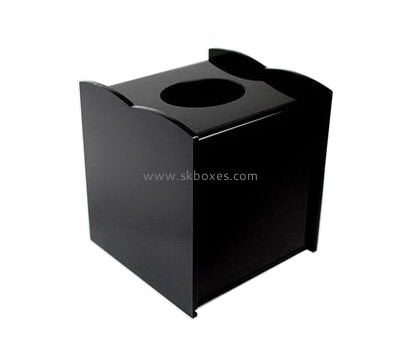 Hot selling acrylic facial tissue box plexiglass acrylic square box plastic organizer box BTB-078