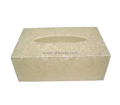 Custom design acrylic tissue paper box acrylic box plexiglass acrylic rectangle box BTB-069
