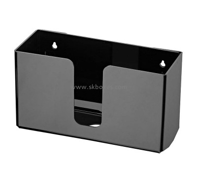 Customized acrylic wall mounted acrylic display box plastic box small box facial tissue BTB-147