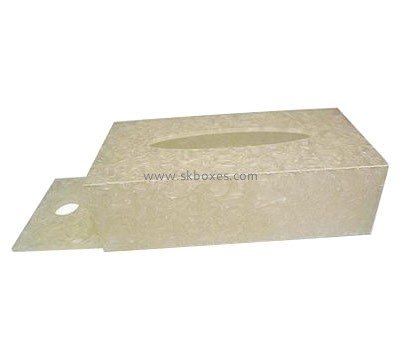 Custom acrylic tissue box holders acrylic display box plexiglass box BTB-153