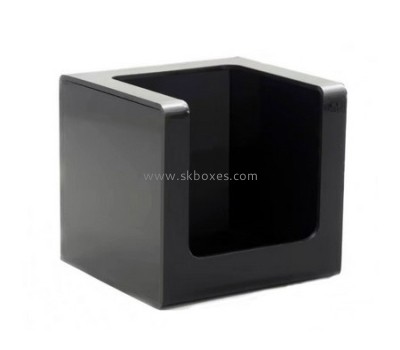 Plexiglass supplier custom acrylic restaurant table top facial tissue box holder BTB-170