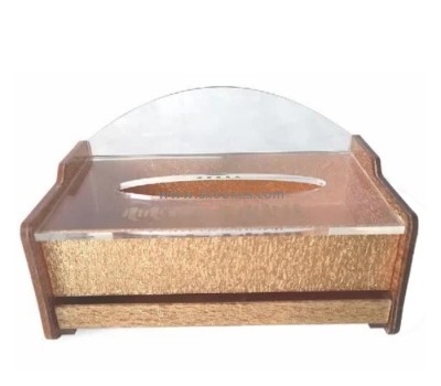 Perspex manufacturer custom acrylic tissue box plexiglass hotel tissue box BTB-196