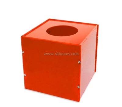 ​Perspex box manufacturer custom acrylic lottery lucky box square raffle ball game box BBS-767