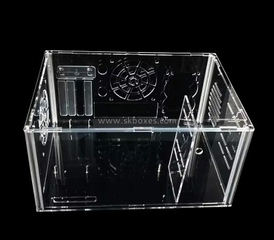 Acrylic box manufacturer custom lucite DIY computer case BCC-022