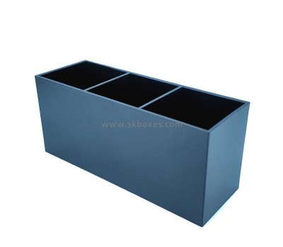 Acrylic boxes supplier custom desktop plexiglass organizer box BSC-100