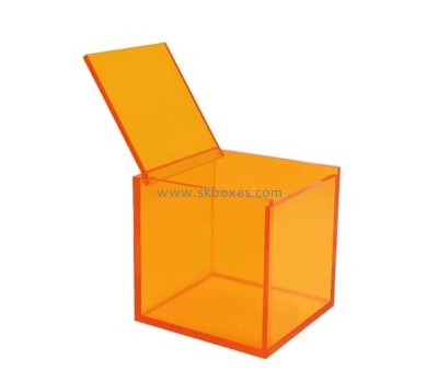Plexiglass boxes supplier custom acrylic storage box BSC-102