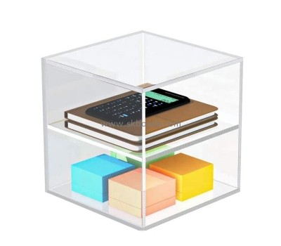 Lucite boxes manufacturer custom acrylic stationery organizer box BSC-103