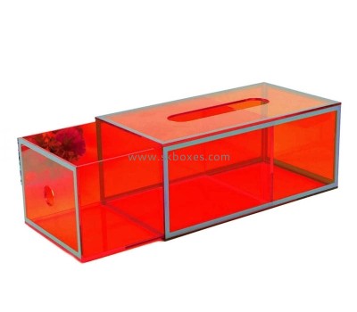 Customized acrylic luxury custom box acrylic box display box tissue paper BTB-128
