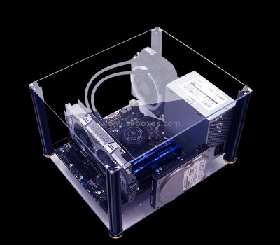 Perspex item manufacturer custom plexiglass case for computer DIY BCC-032