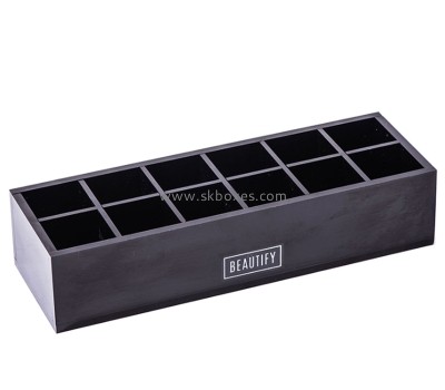 Perspex box manufacturer custom acrylic multi compartment organizer box BSC-114