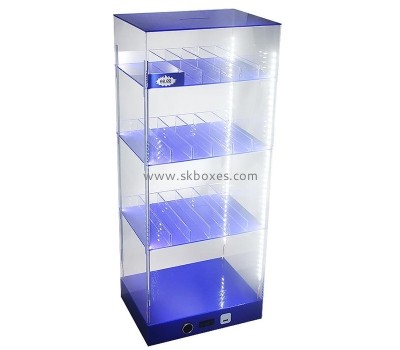 OEM supplier customized plexiglass led display cabinet BLD-033