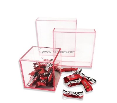 Custom plexiglass candy box BDC-2362