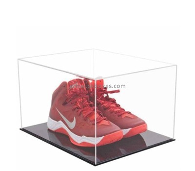 Perspex box manufacturer custom acrylic sports shoes show case BSB-041