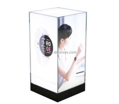 China plexiglass manufacturer custom acrylic desktop advertising light box BLD-055