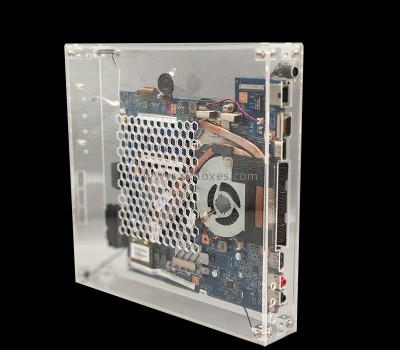 Acrylic box supplier custom lucite chassis all-in-one motherboard host BCC-044