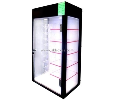 Custom acrylic luminous retail cabinet BLD-070