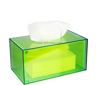 Custom acrylic home tissue dispenser box BTB-259