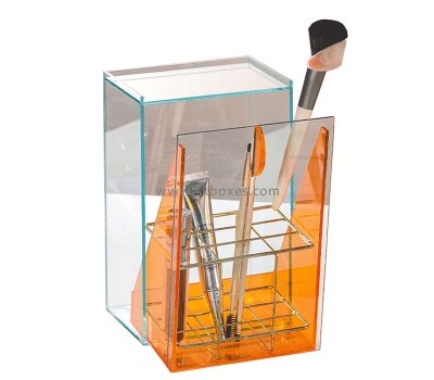 Custom acrylic cosmetic brushes drawer organizer box BMB-241
