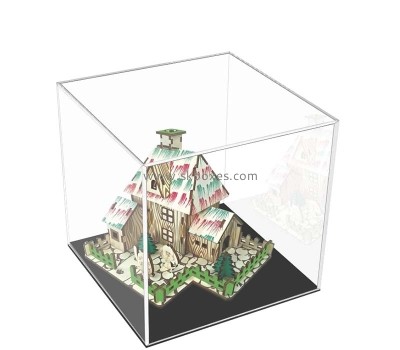 Custom acrylic model castle storage box BSC-146