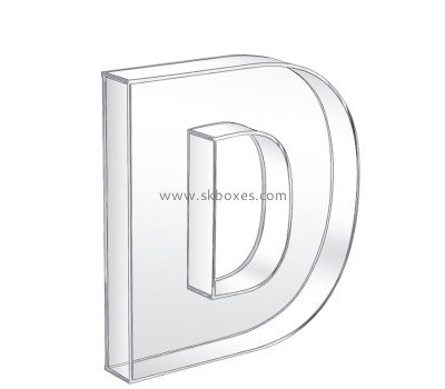 Custom acrylic fillable letter charcuterie box BFD-075